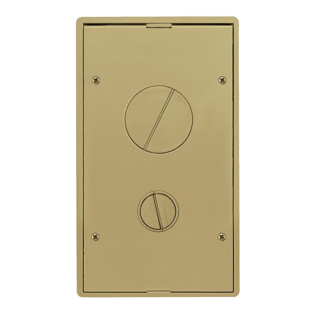 Hubbell Wiring Device-Kellems 24GTFFCVRBRS Floor Box Covers