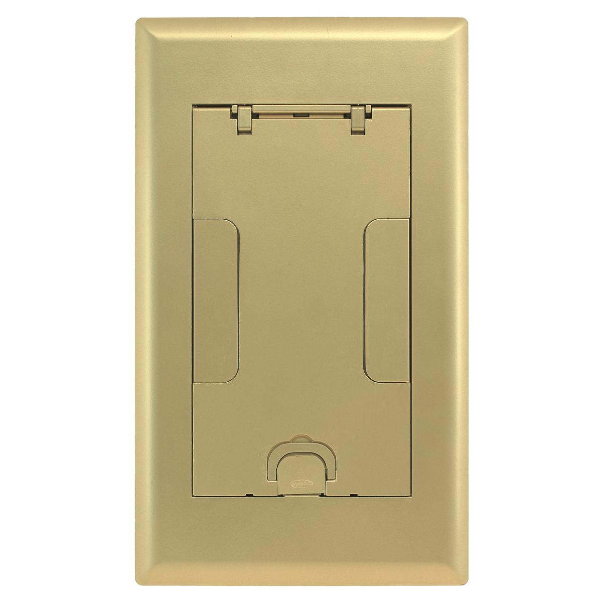 Hubbell Wiring Device-Kellems 2GAFBCVRBRS Floor Box Covers