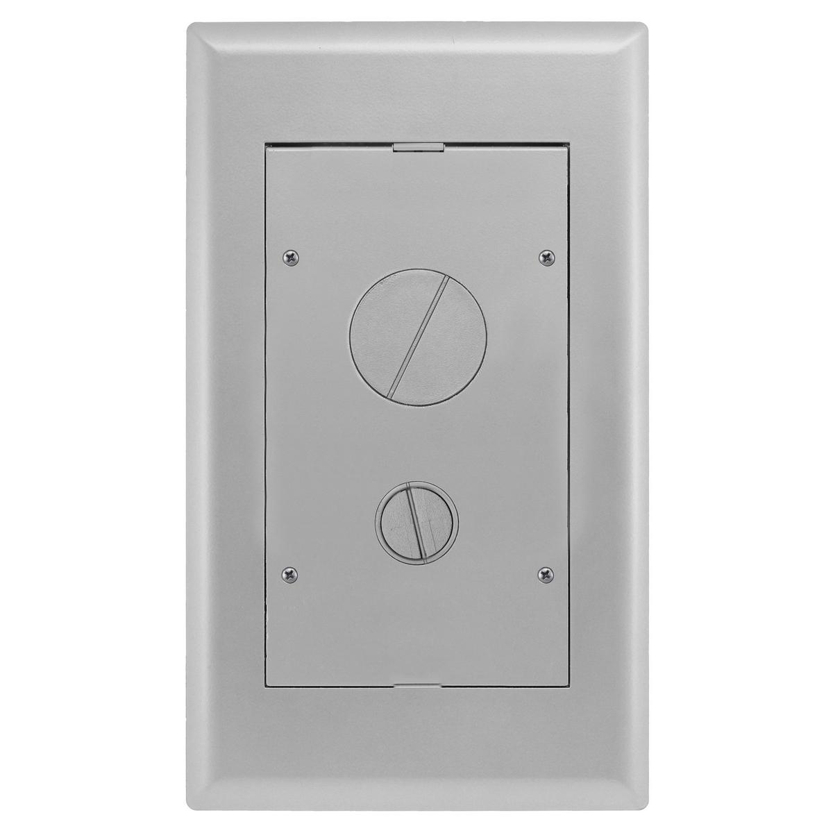 Hubbell Wiring Device-Kellems 2GAFBFFCVRALU Floor Box Covers