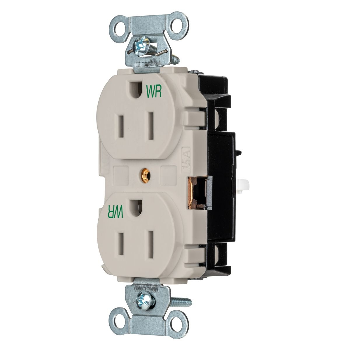 Hubbell Wiring Device-Kellems 5262STLAWR Straight Blade Receptacles
