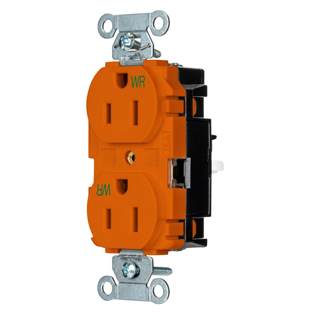 Hubbell Wiring Device-Kellems 5262STOWR Straight Blade Receptacles