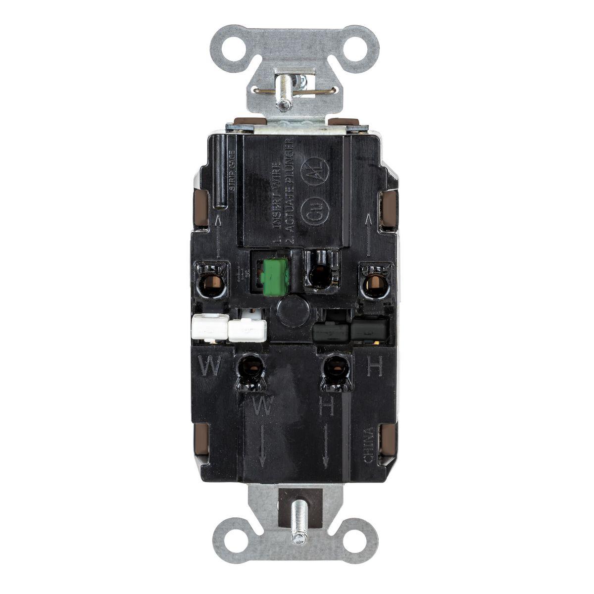 Hubbell Wiring Device-Kellems 5262STTR Straight Blade Receptacles