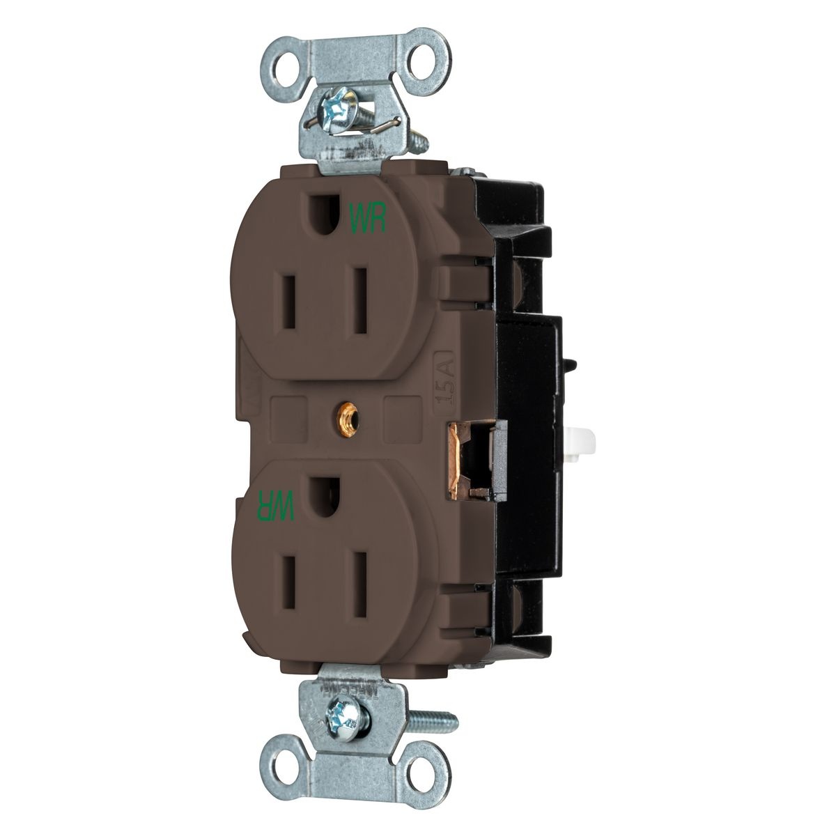 Hubbell Wiring Device-Kellems 5262STWR Straight Blade Receptacles