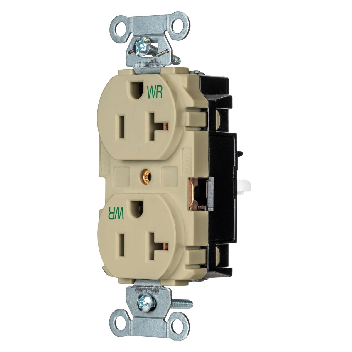 Hubbell Wiring Device-Kellems 5362STIWR Straight Blade Receptacles