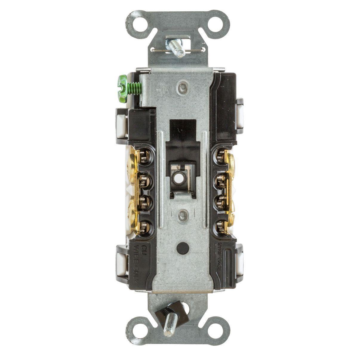 Hubbell Wiring Device-Kellems 5662BL Straight Blade Receptacles