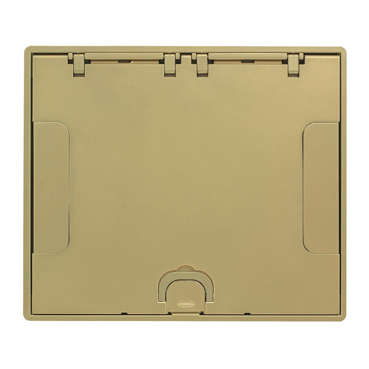 Hubbell Wiring Device-Kellems 610GTCVRBRS Floor Box Covers