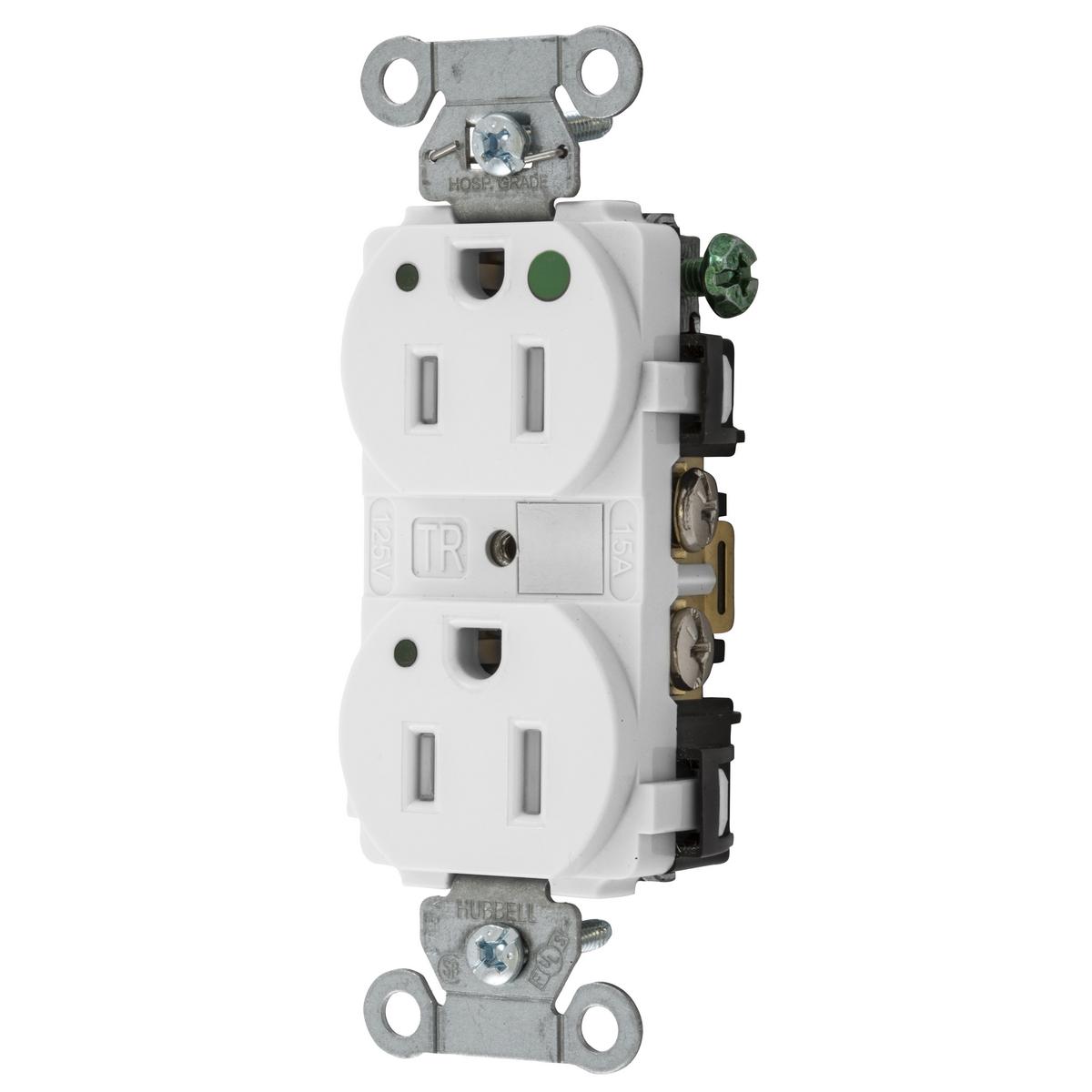 Hubbell Wiring Device-Kellems 8200WLTRA Straight Blade Receptacles