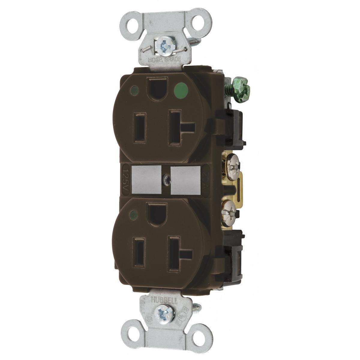 Hubbell Wiring Device-Kellems 8300L Straight Blade Receptacles