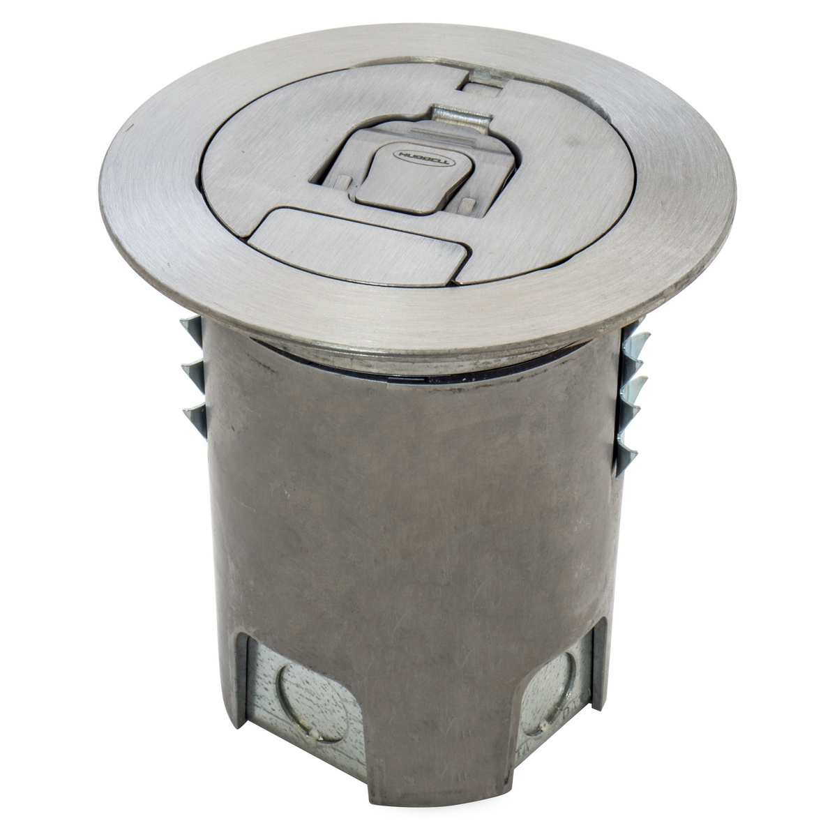 Hubbell Wiring Device-Kellems AFBS1R4ALU Floor Boxes