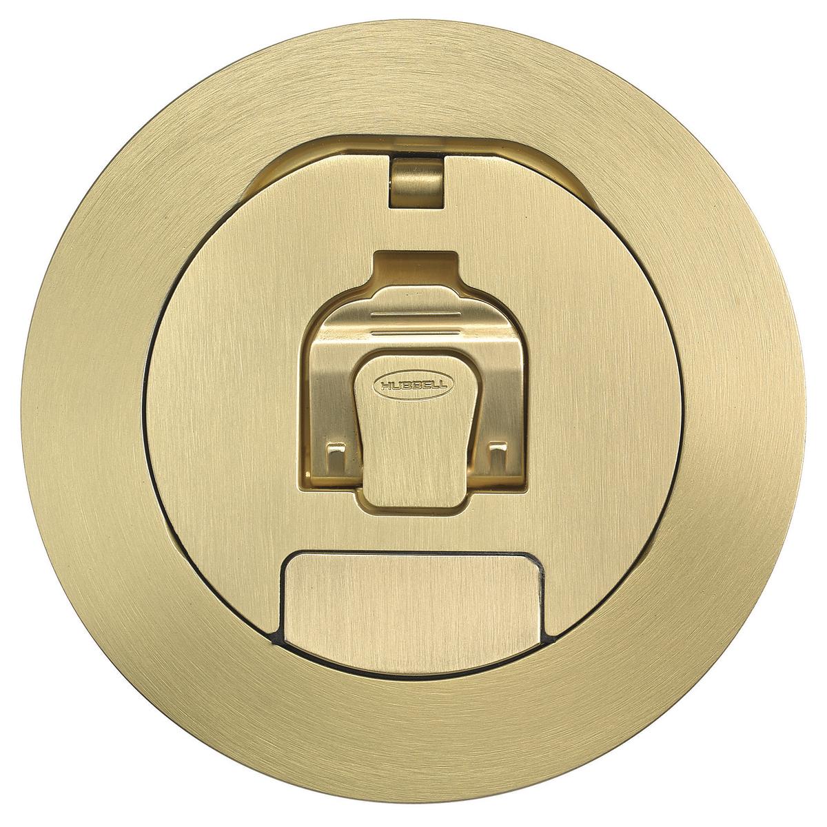 Hubbell Wiring Device-Kellems AFBS1R4CVRBRS Floor Box Covers