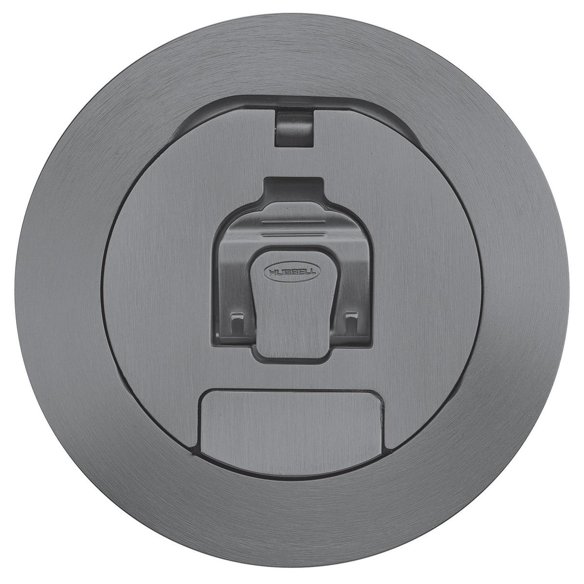 Hubbell Wiring Device-Kellems AFBS1R4CVRGRY Floor Box Covers