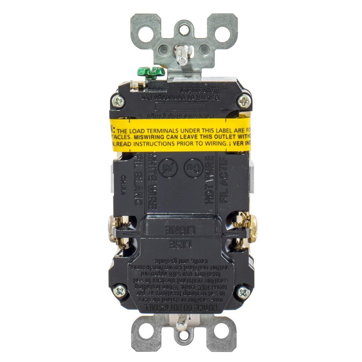 Hubbell Wiring Device-Kellems AFGF20TRW AFCI/GFCI Receptacles