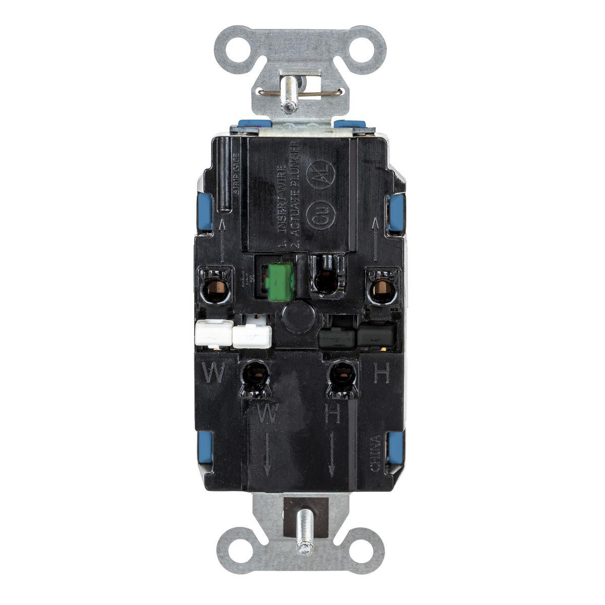 Hubbell Wiring Device-Kellems BR15STBL Straight Blade Receptacles