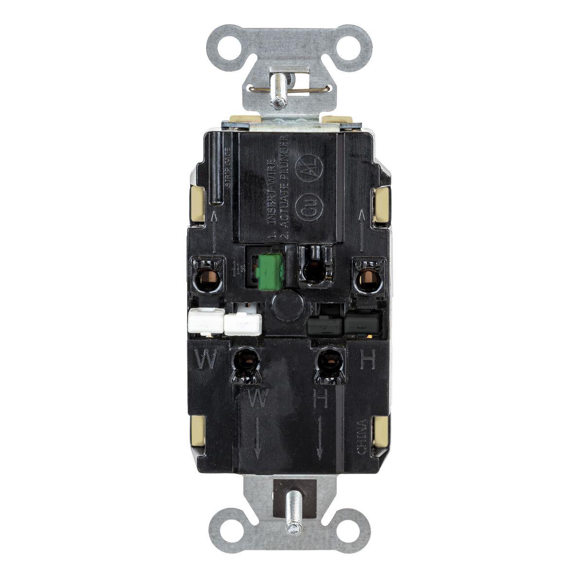 Hubbell Wiring Device-Kellems BR15STITR Straight Blade Receptacles