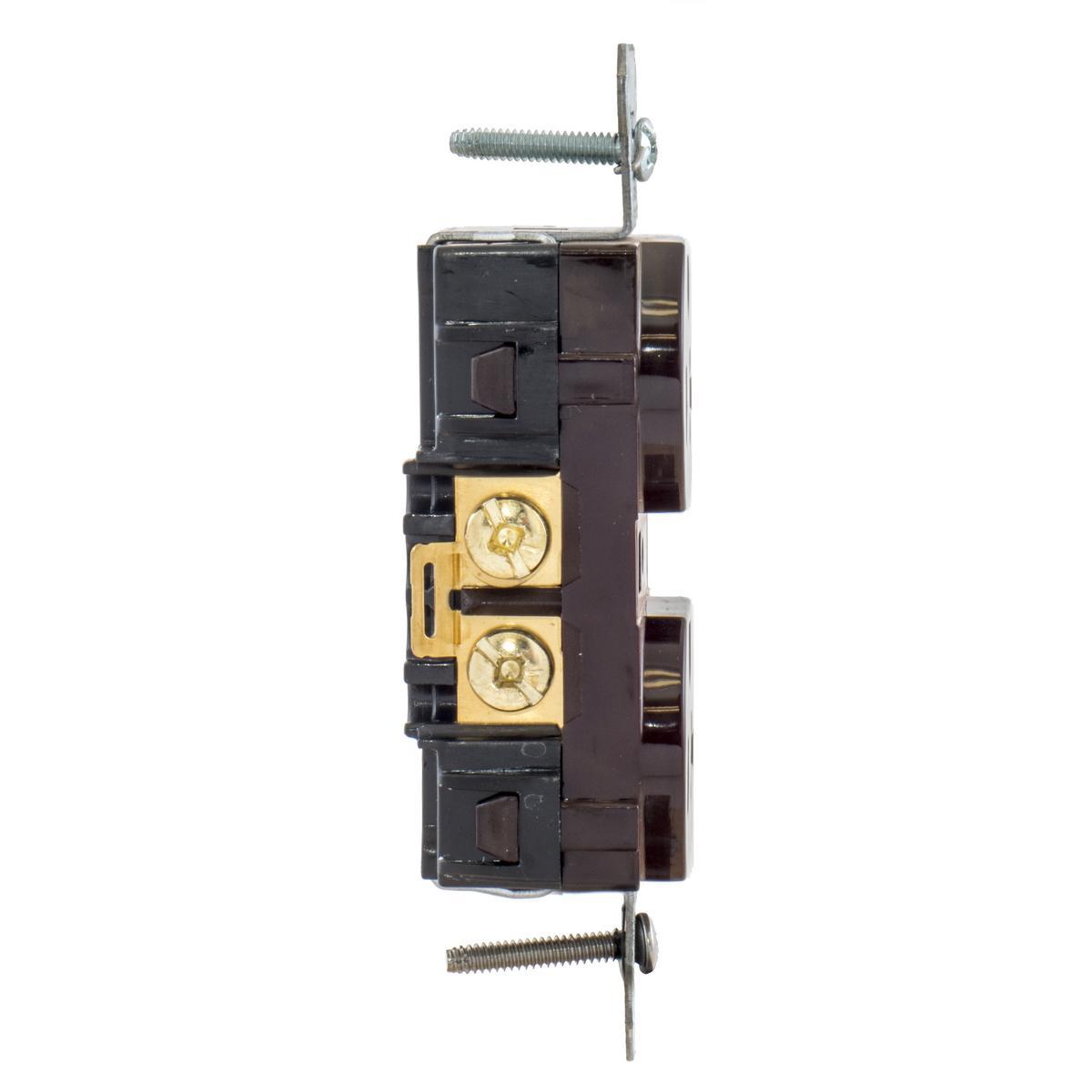 Hubbell Wiring Device-Kellems BR15C2TR Straight Blade Receptacles