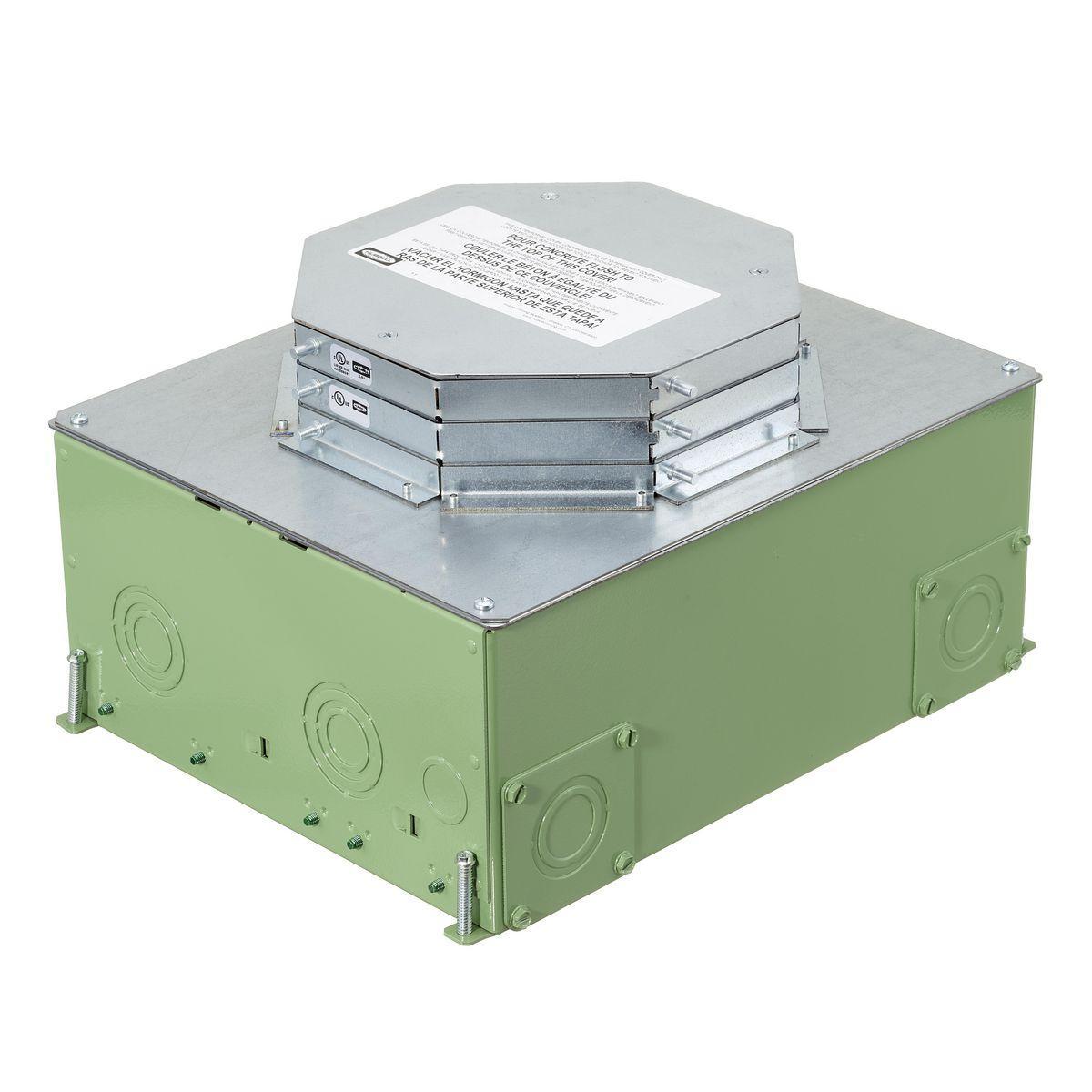 Hubbell Wiring Device-Kellems CFB10G55RCRE Floor Boxes