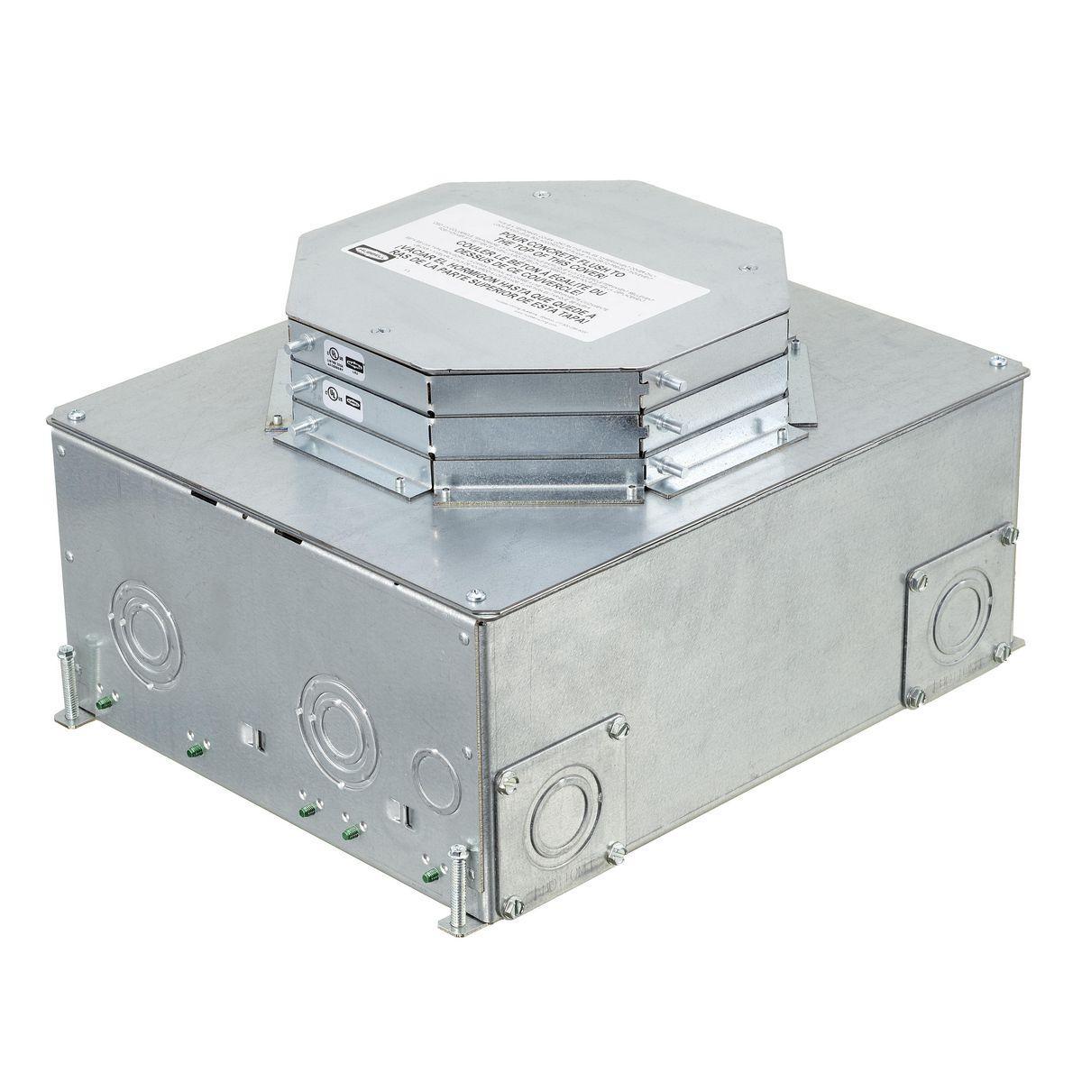 Hubbell Wiring Device-Kellems CFB10G55RE Floor Boxes
