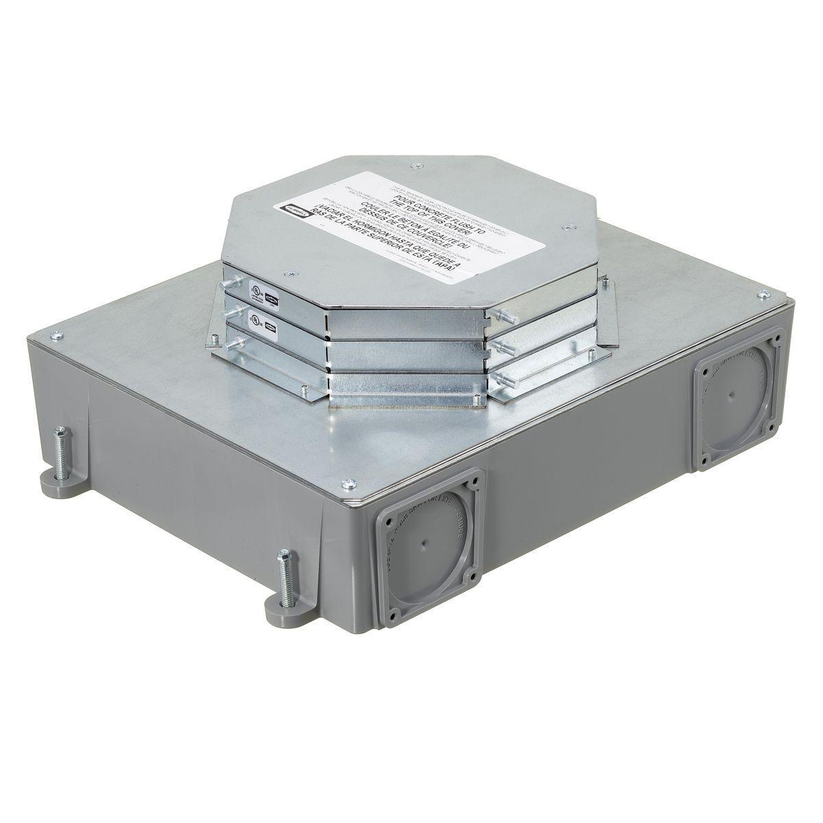 Hubbell Wiring Device-Kellems CFB4G30PFBRE Floor Boxes