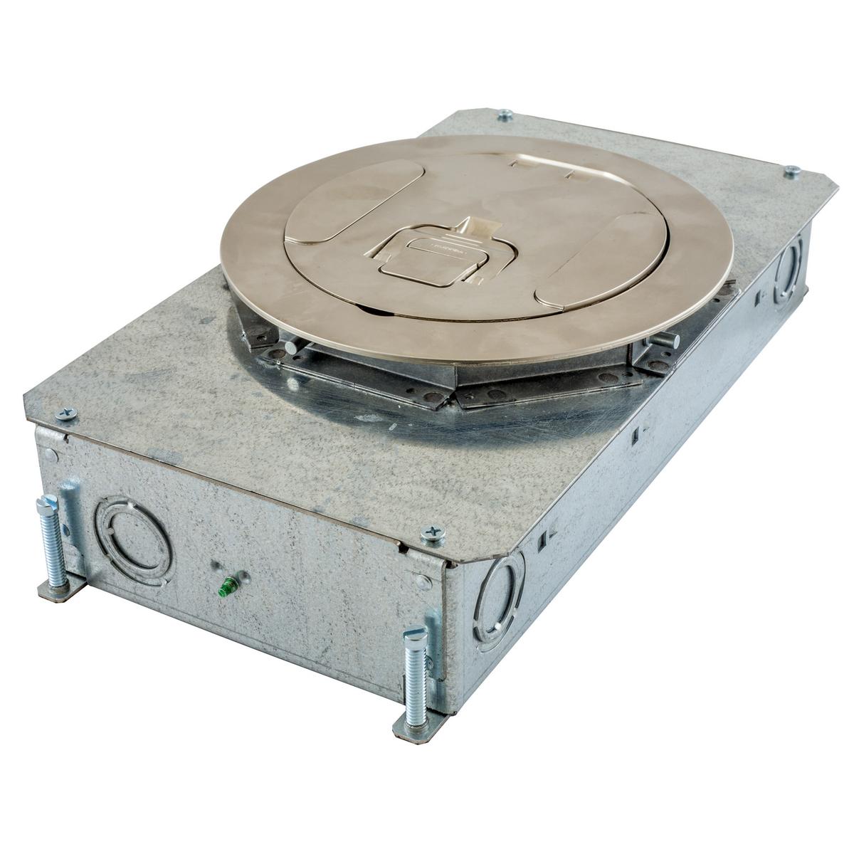 Hubbell Wiring Device-Kellems CFBS1R6CVRBRS Floor Box Covers