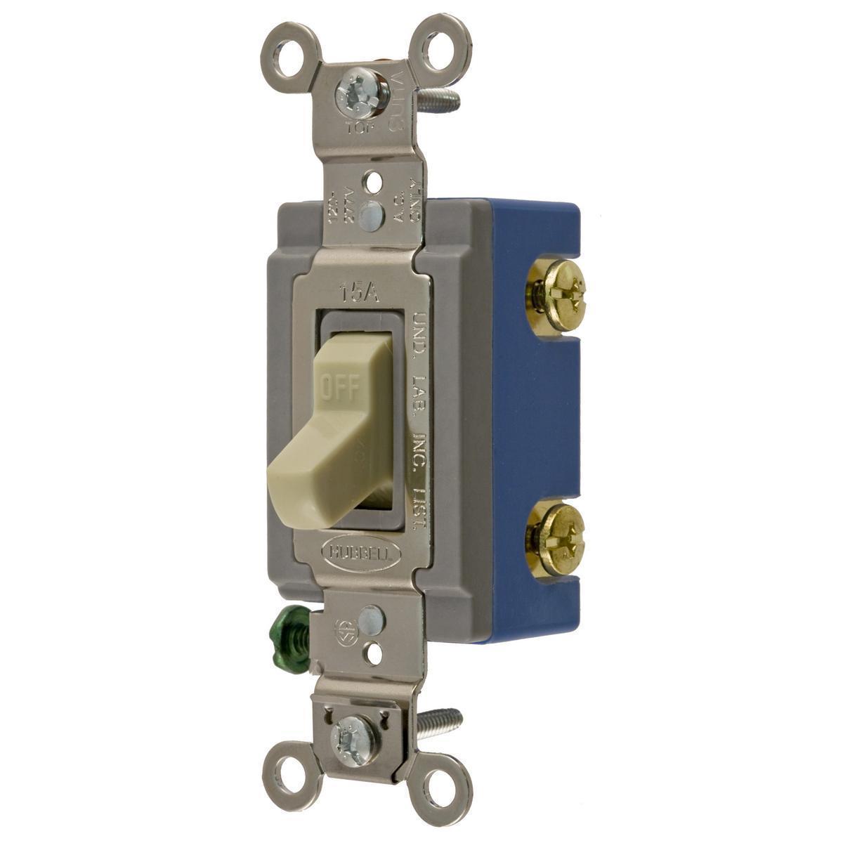 Hubbell Wiring Device-Kellems CS1201IU Toggle Switches
