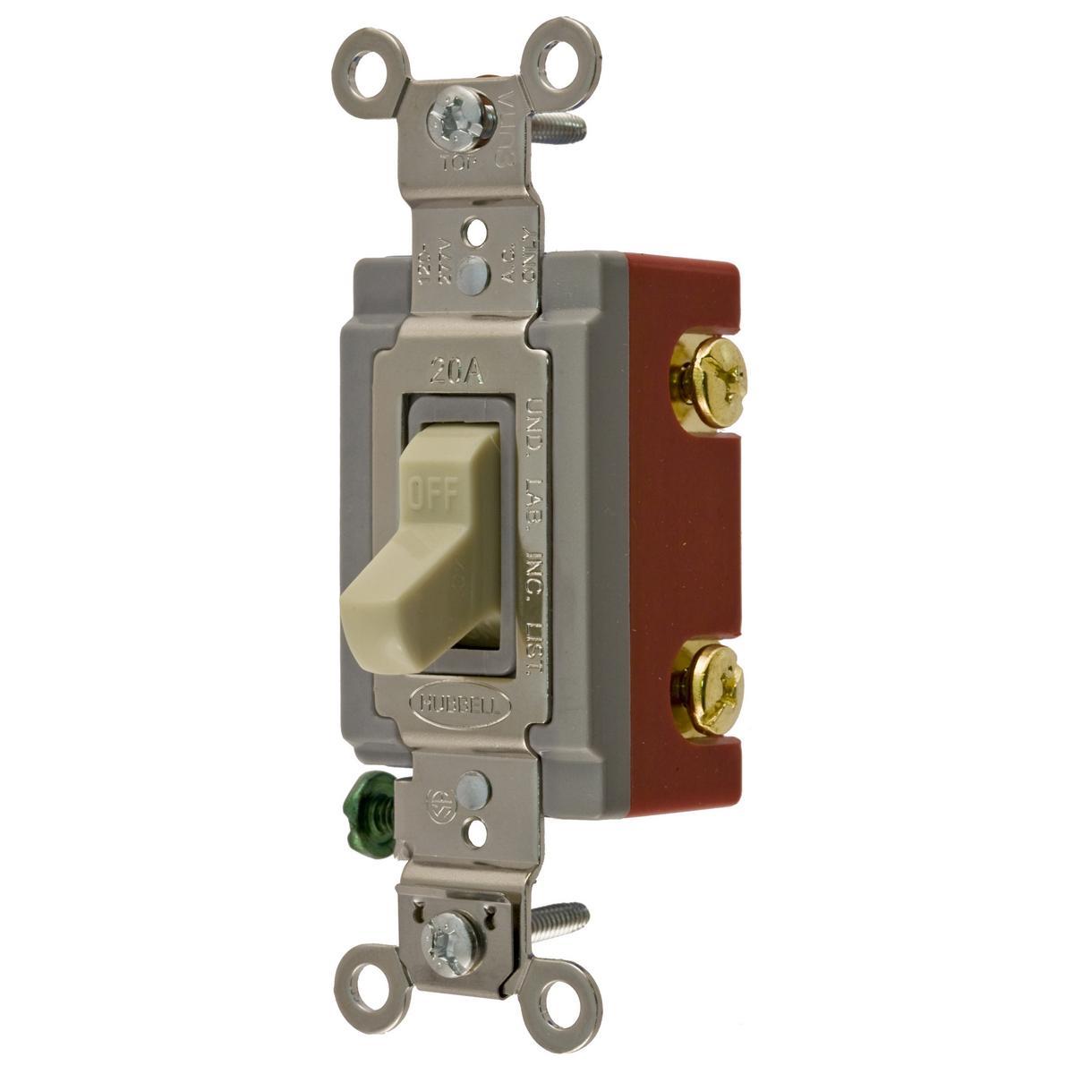 Hubbell Wiring Device-Kellems CS1222IU Toggle Switches