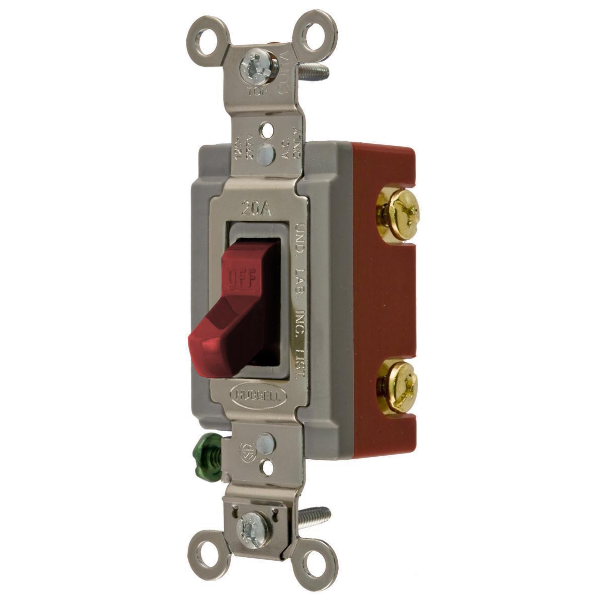 Hubbell Wiring Device-Kellems CS1222RU Toggle Switches