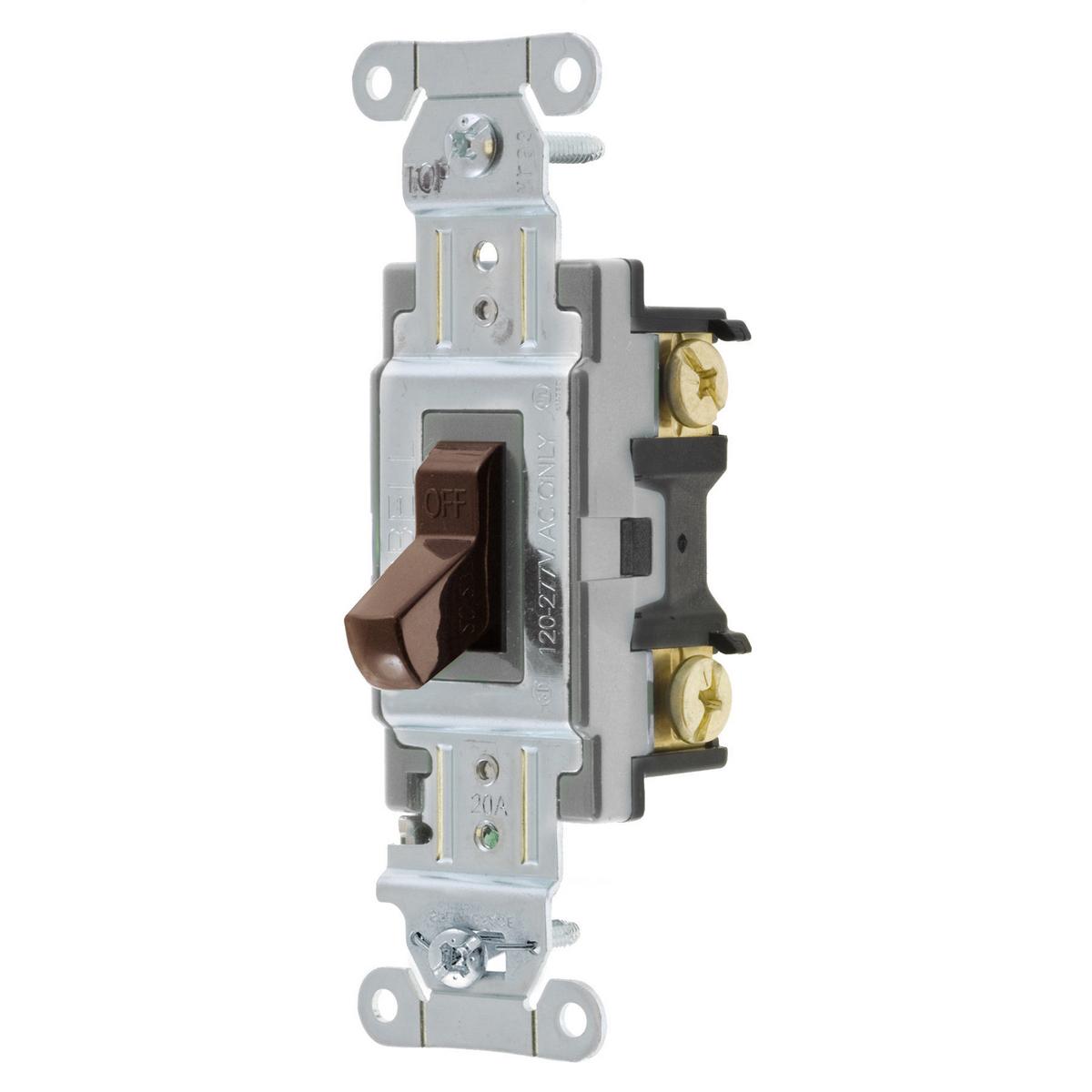 Hubbell Wiring Device-Kellems CSB120BRLV Toggle Switches