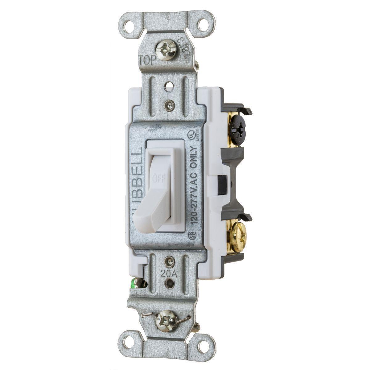 Hubbell Wiring Device-Kellems CSB320WF Toggle Switches
