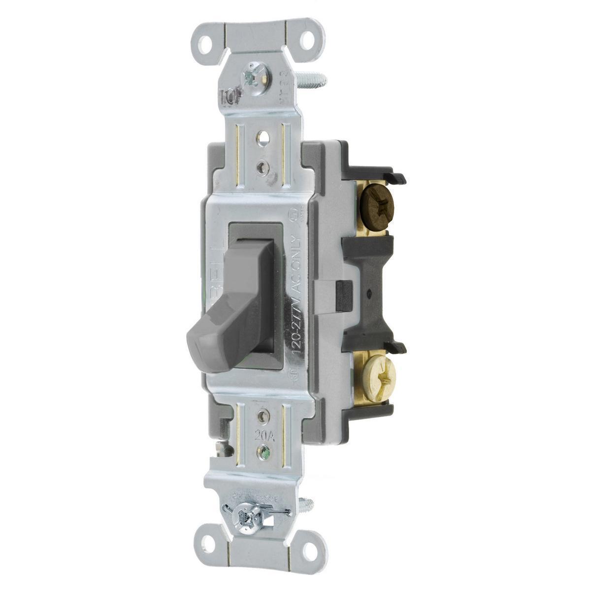 Hubbell Wiring Device-Kellems CSB320GYLV Toggle Switches