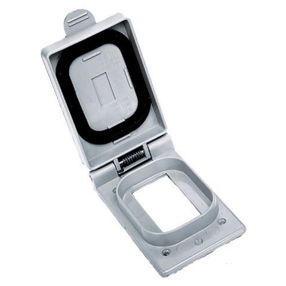 Hubbell Wiring Device-Kellems CWP26CR Weatherproof Device/Outlet Box Covers