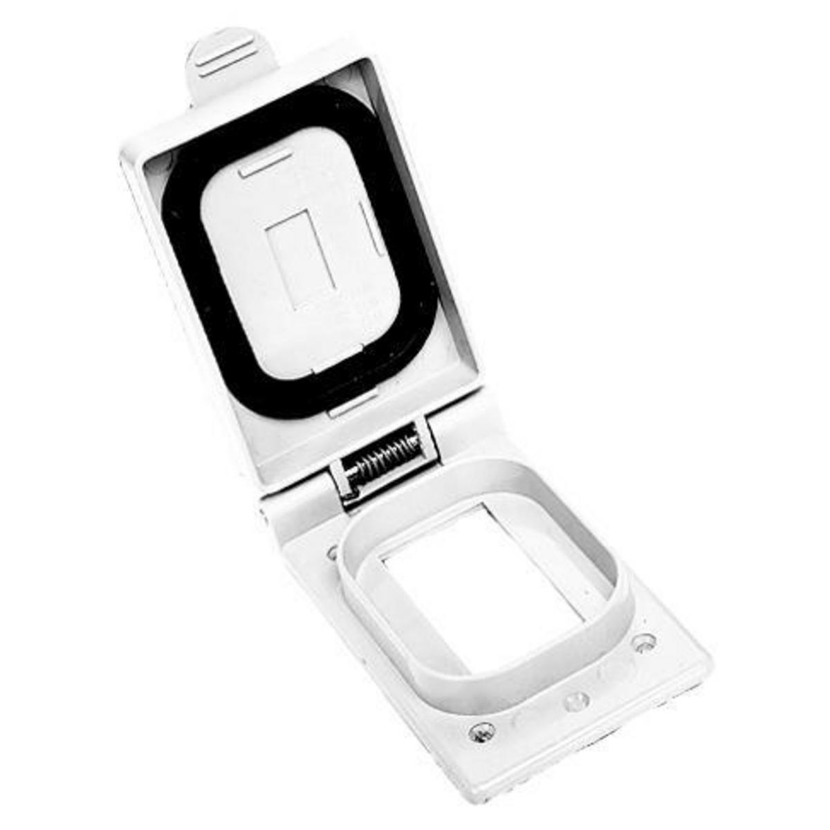 Hubbell Wiring Device-Kellems CWP26CRW Weatherproof Device/Outlet Box Covers