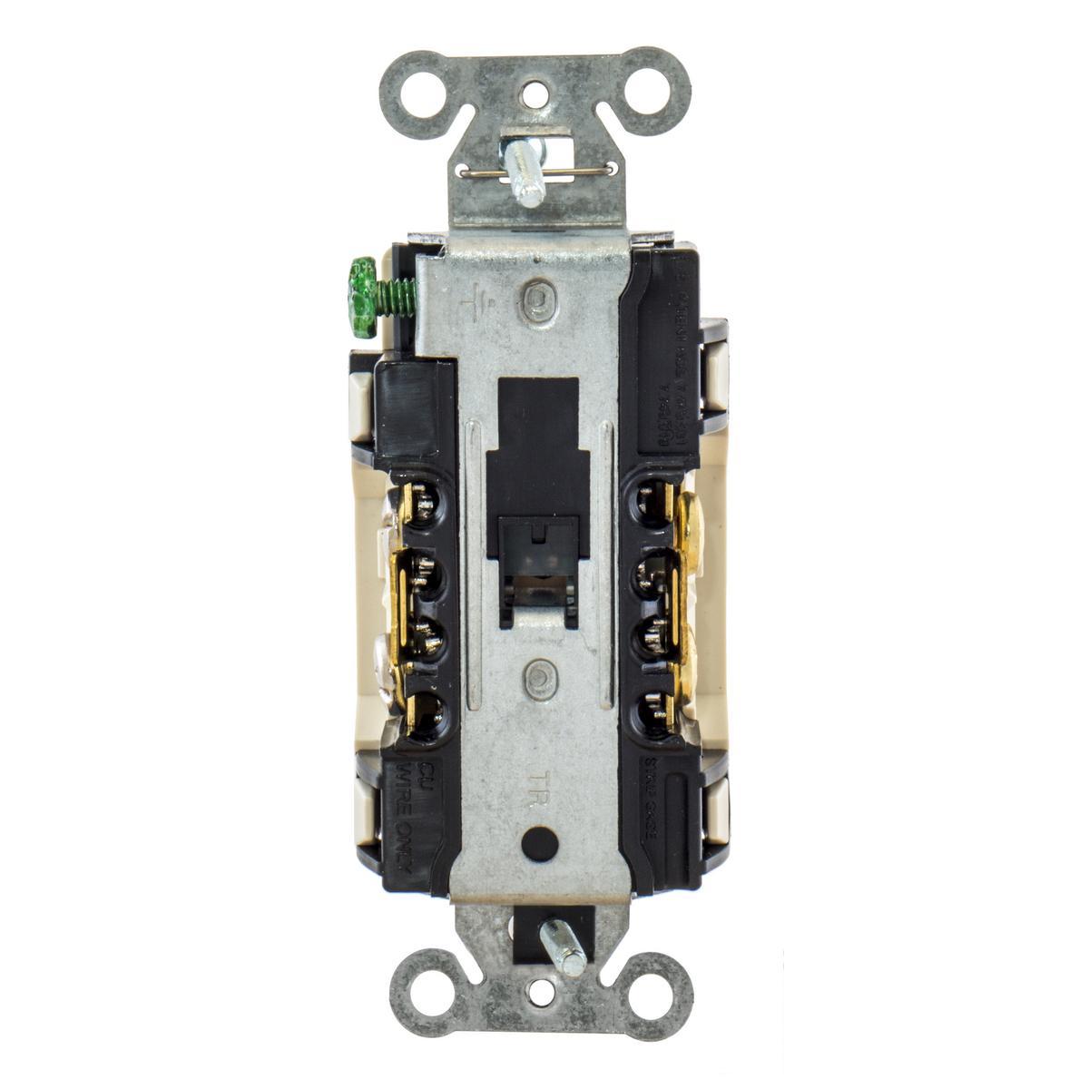 Hubbell Wiring Device-Kellems DR15NLLA Straight Blade Receptacles