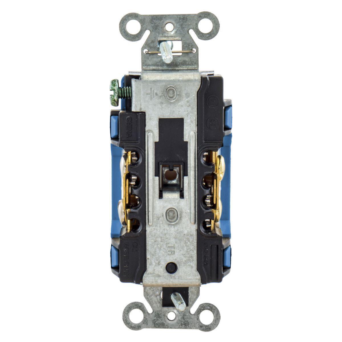 Hubbell Wiring Device-Kellems DR20BLTR Straight Blade Receptacles