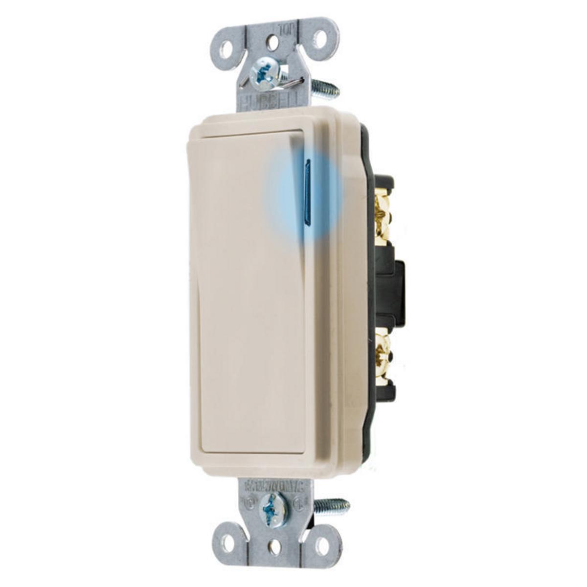 Hubbell Wiring Device-Kellems DS120ILLA Decorative Switches