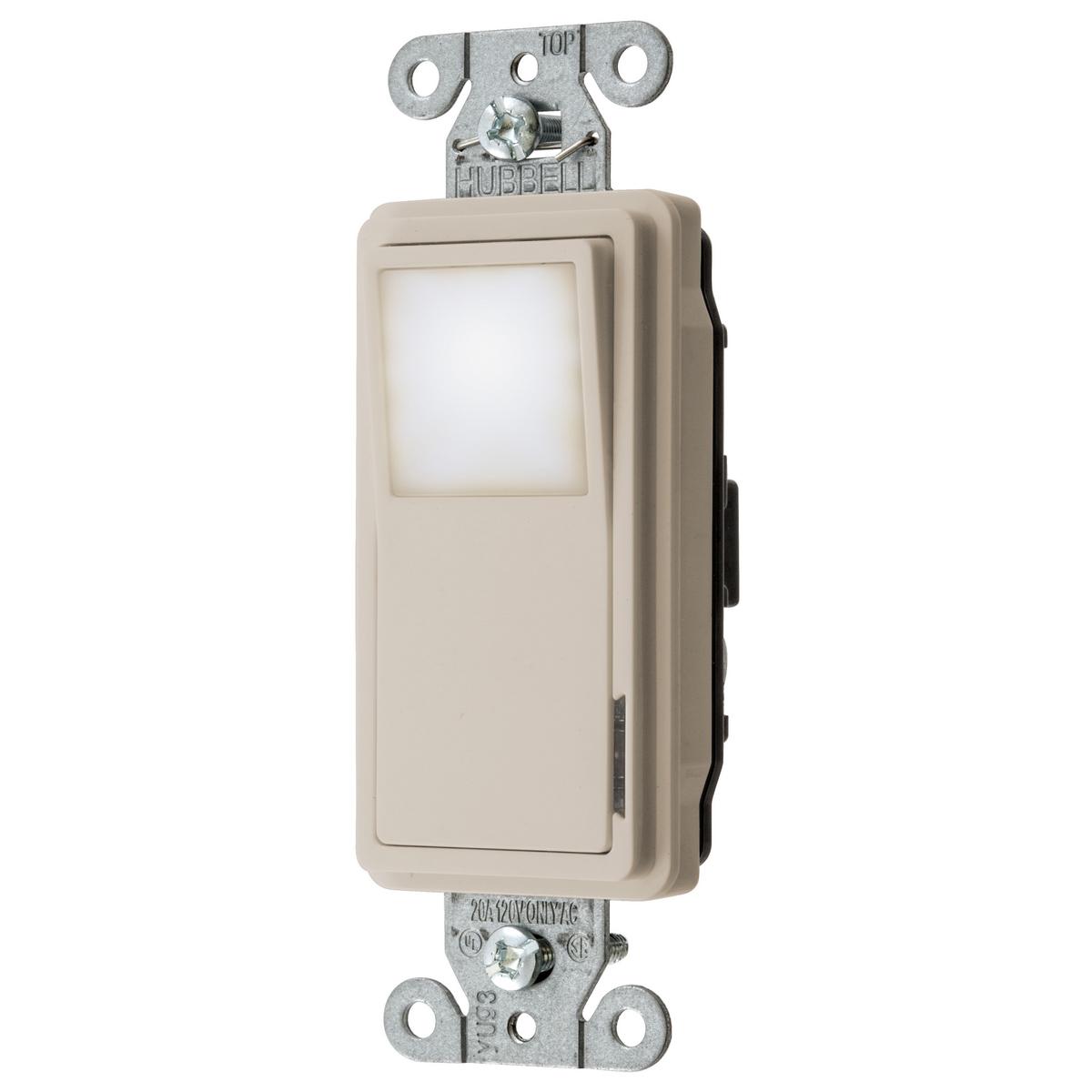 Hubbell Wiring Device-Kellems DS120NLLA Decorative Switches