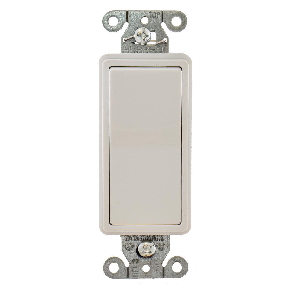 Hubbell Wiring Device-Kellems DS120WLV Decorative Switches