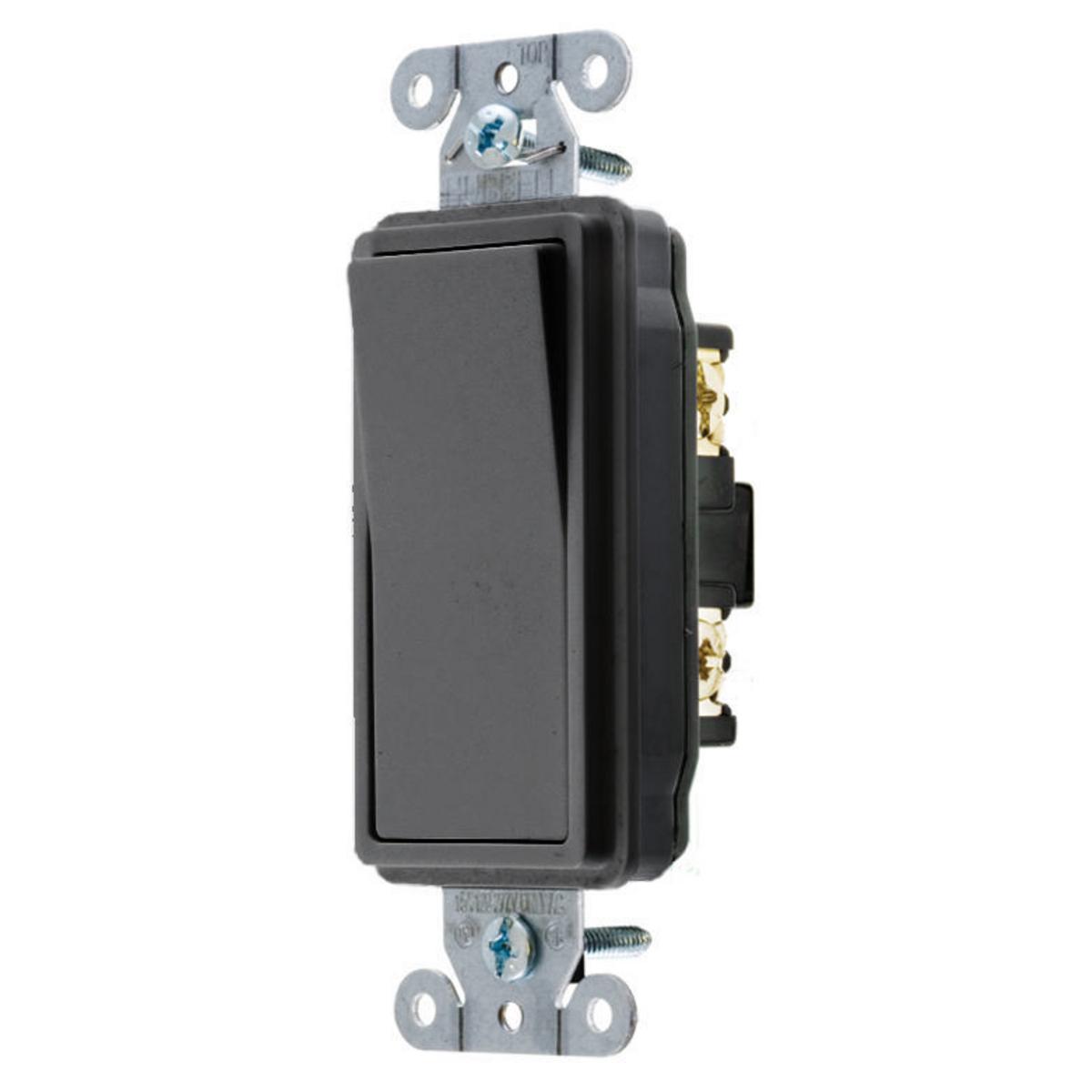 Hubbell Wiring Device-Kellems DS220BK Decorative Switches