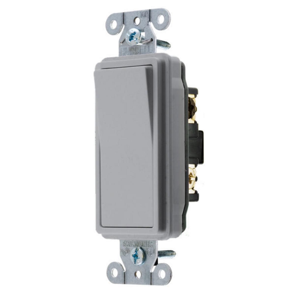 Hubbell Wiring Device-Kellems DS315GY Decorative Switches