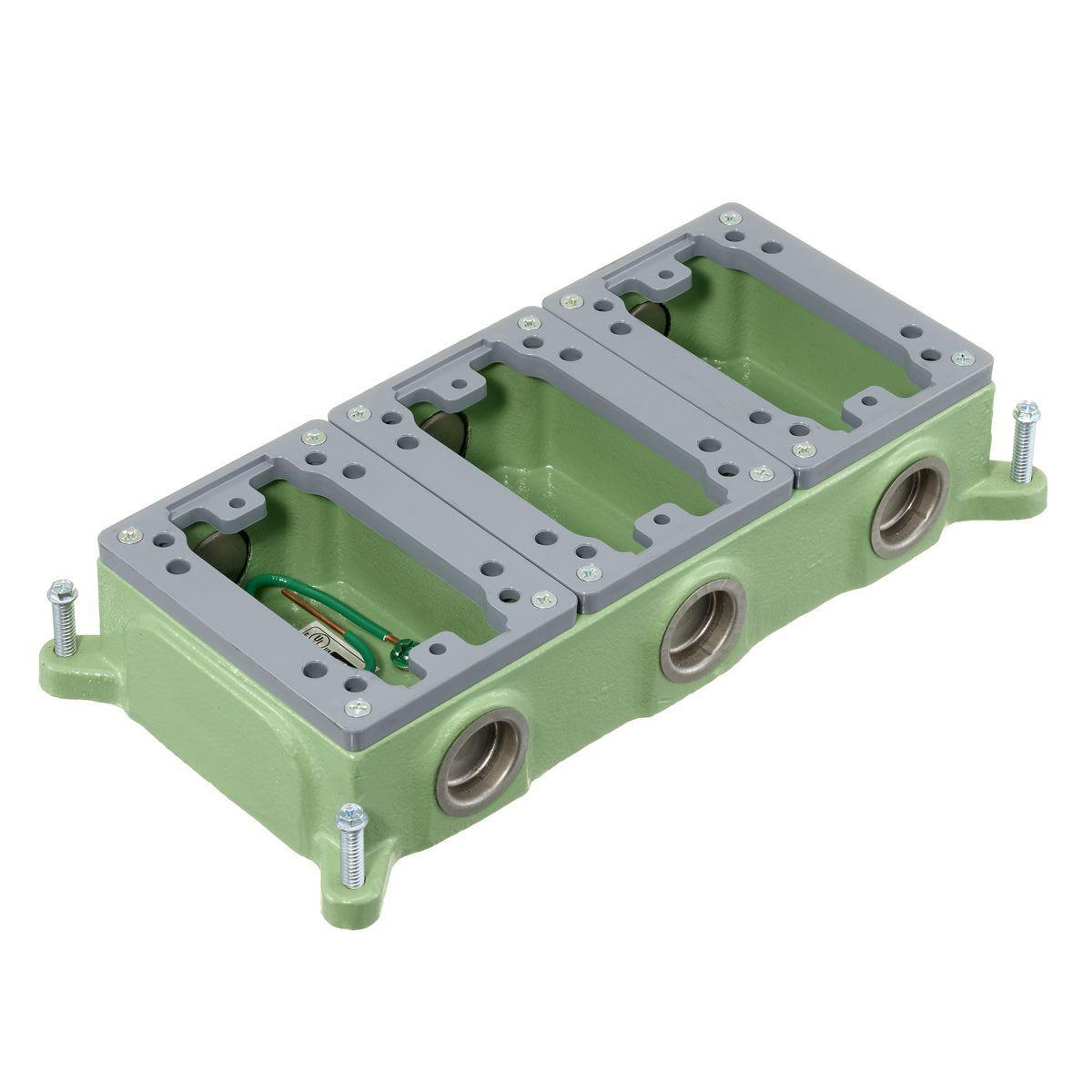 Hubbell Wiring Device-Kellems FB4314 Floor Boxes
