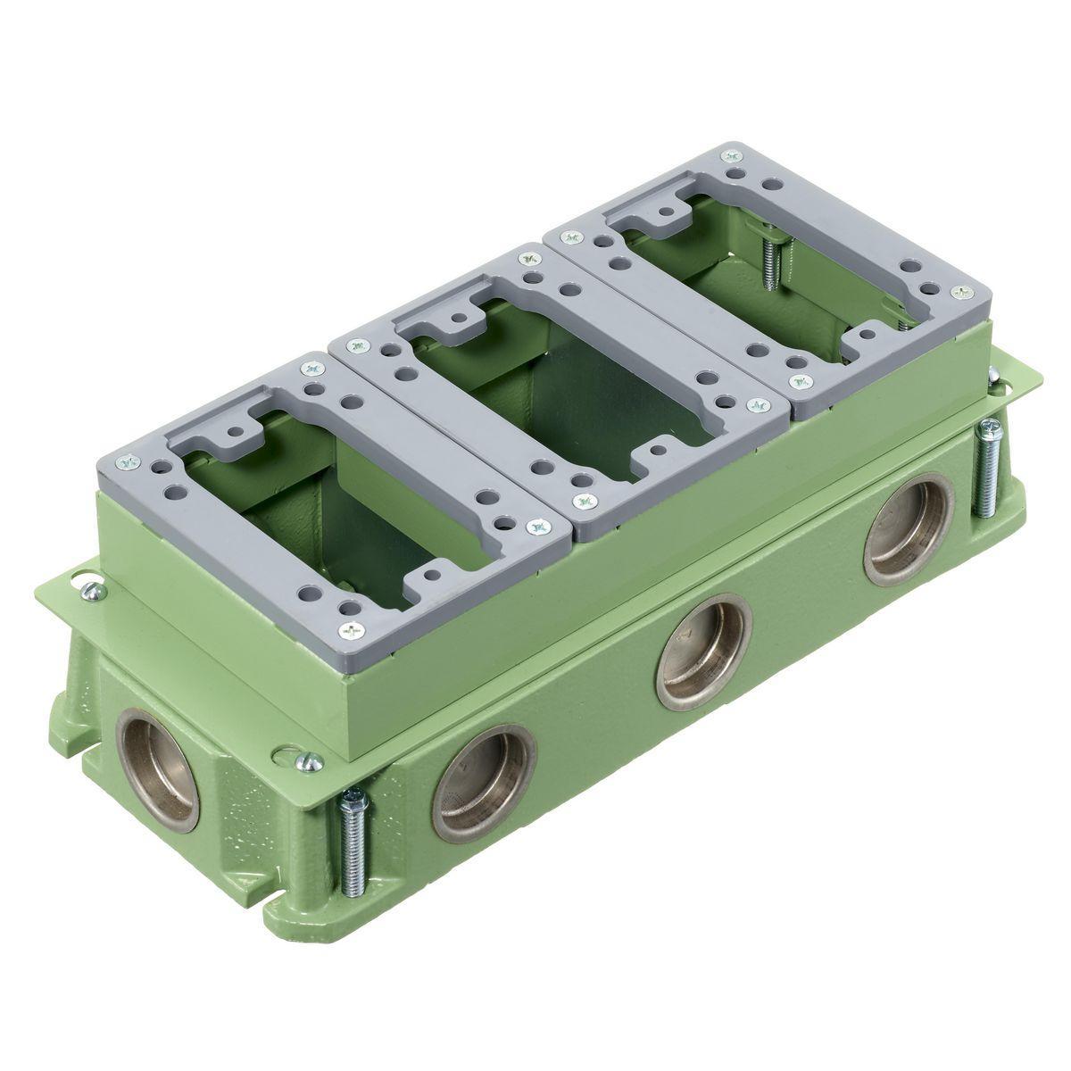 Hubbell Wiring Device-Kellems FB4333 Floor Boxes