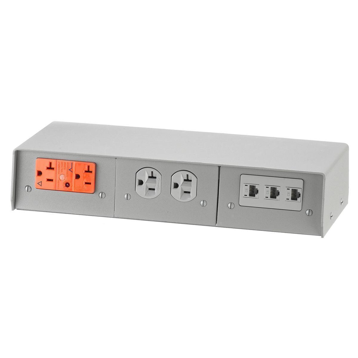 Hubbell Wiring Device-Kellems FR680GYA Poke-Through Base Components