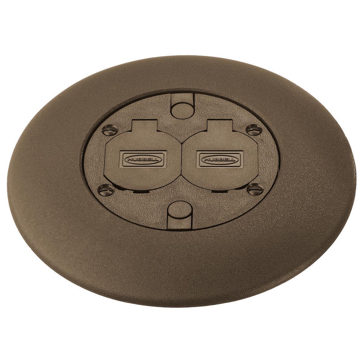 Hubbell Wiring Device-Kellems FRFBRA Poke-Through Covers