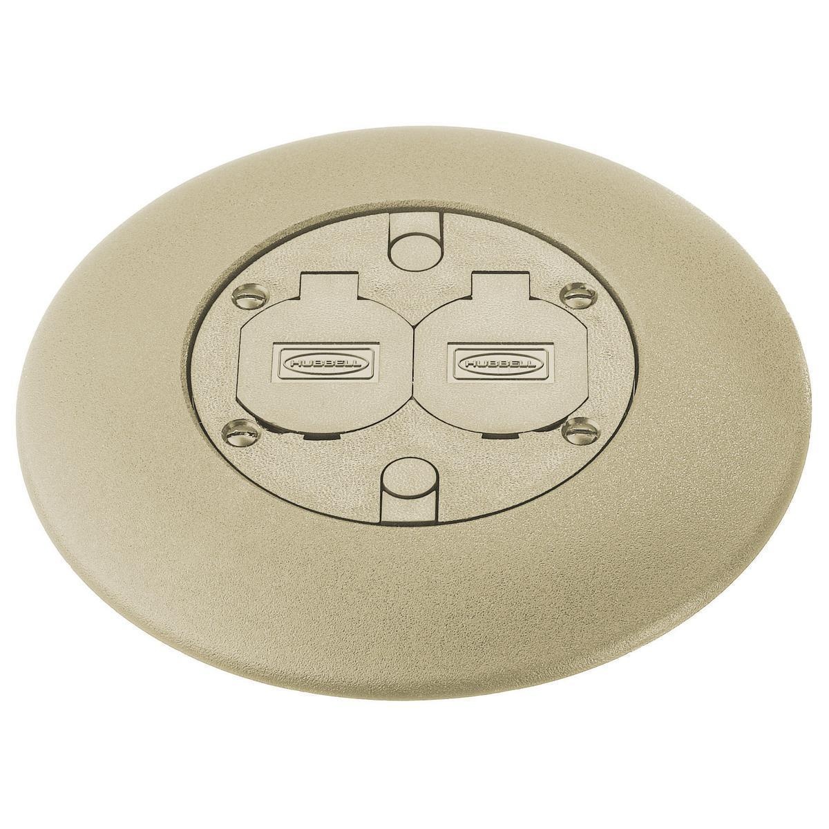 Hubbell Wiring Device-Kellems FRFIA Poke-Through Covers