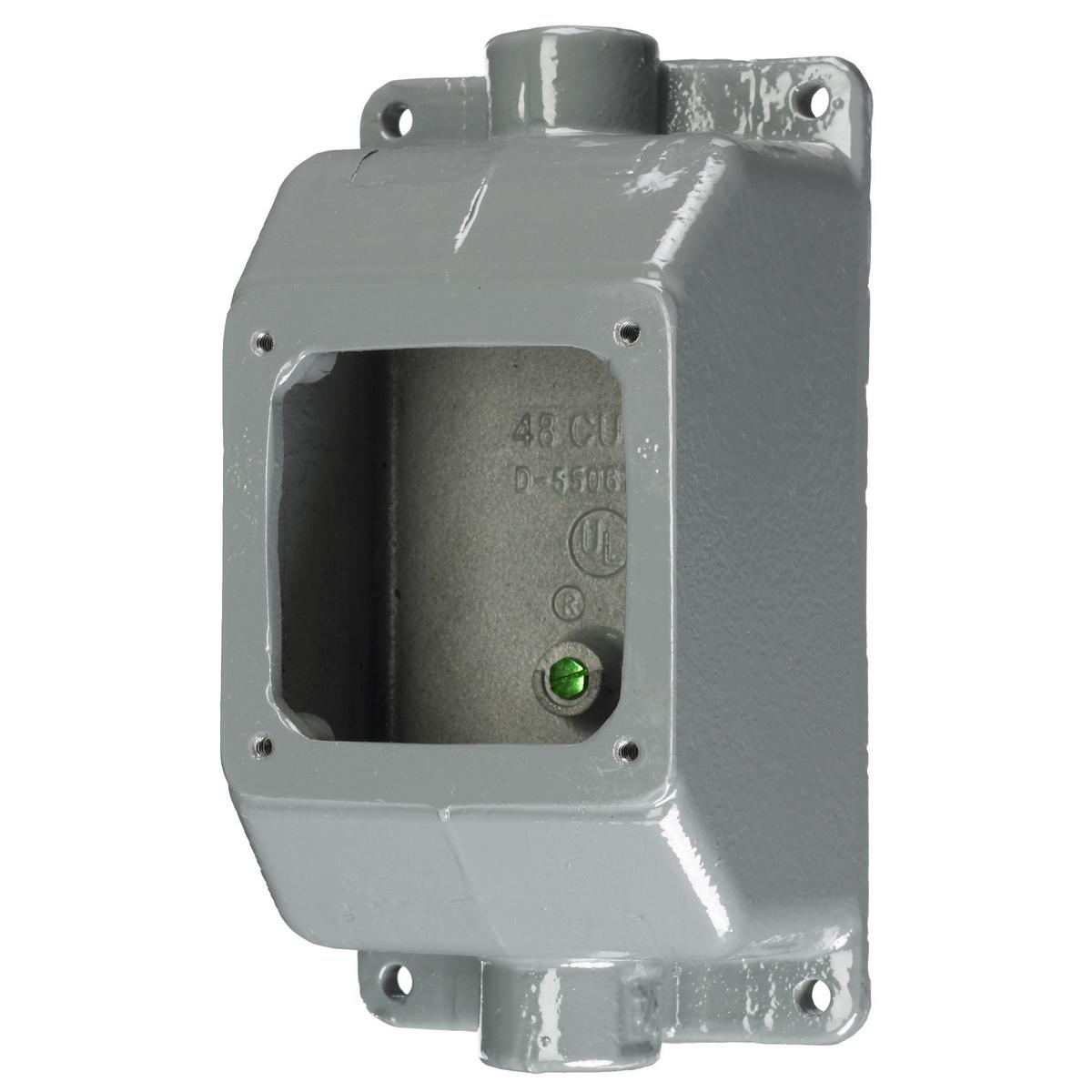 Hubbell Wiring Device-Kellems FT202W Pin & Sleeve Back Boxes