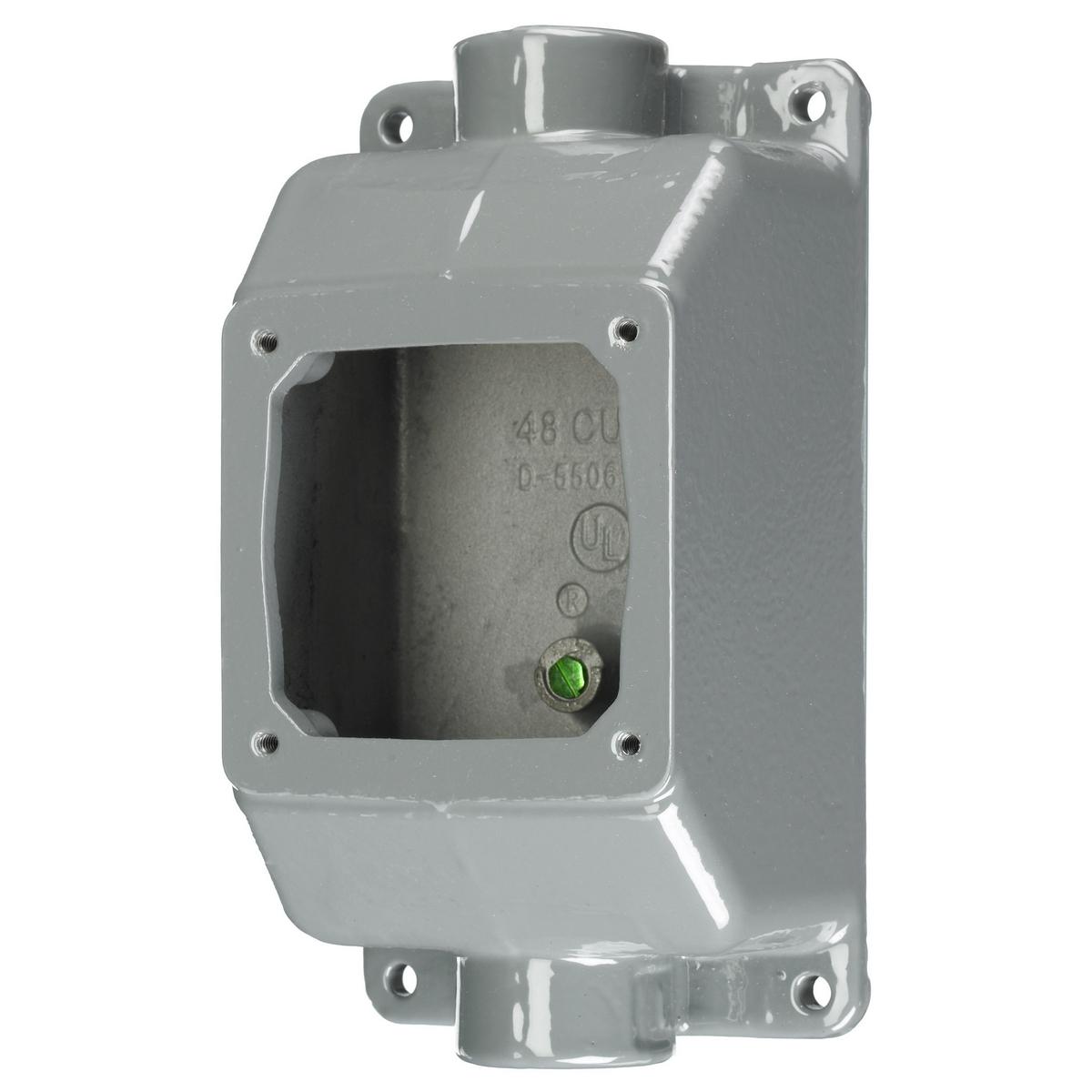 Hubbell Wiring Device-Kellems FT302W Pin & Sleeve Back Boxes
