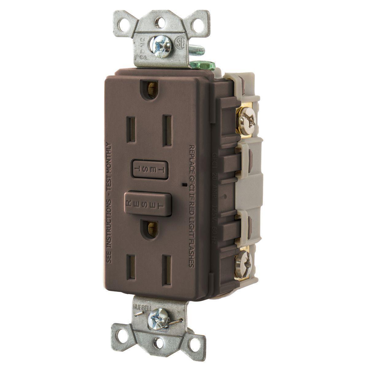 Hubbell Wiring Device-Kellems GF15 GFCI Receptacles