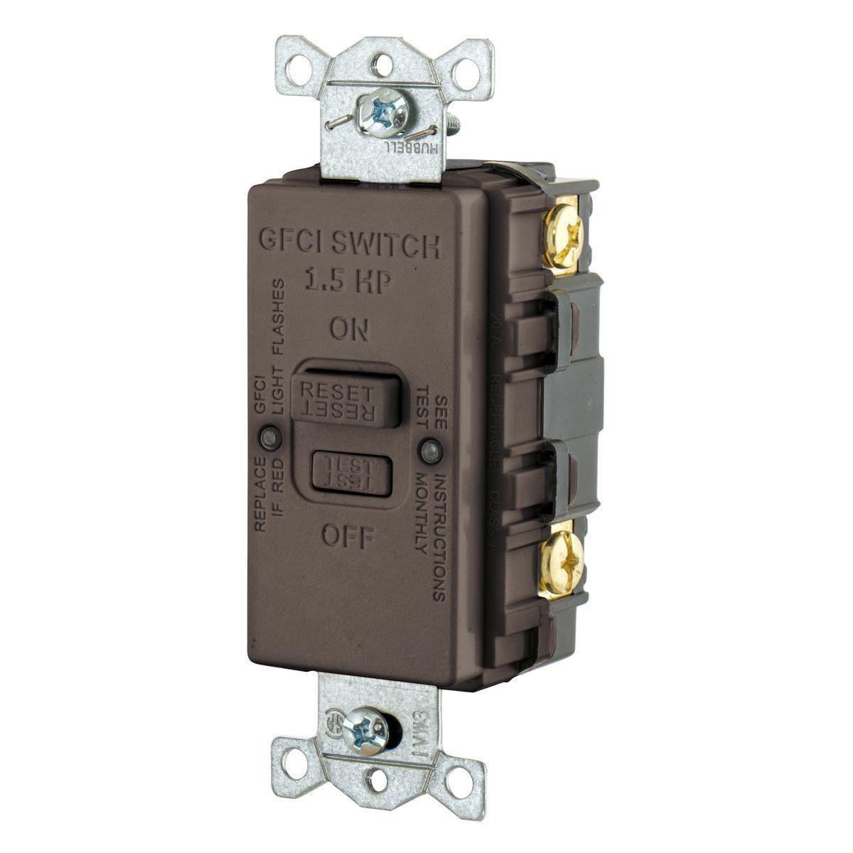 Hubbell Wiring Device-Kellems GFBFHP20 Blank Face GFCI Receptacles