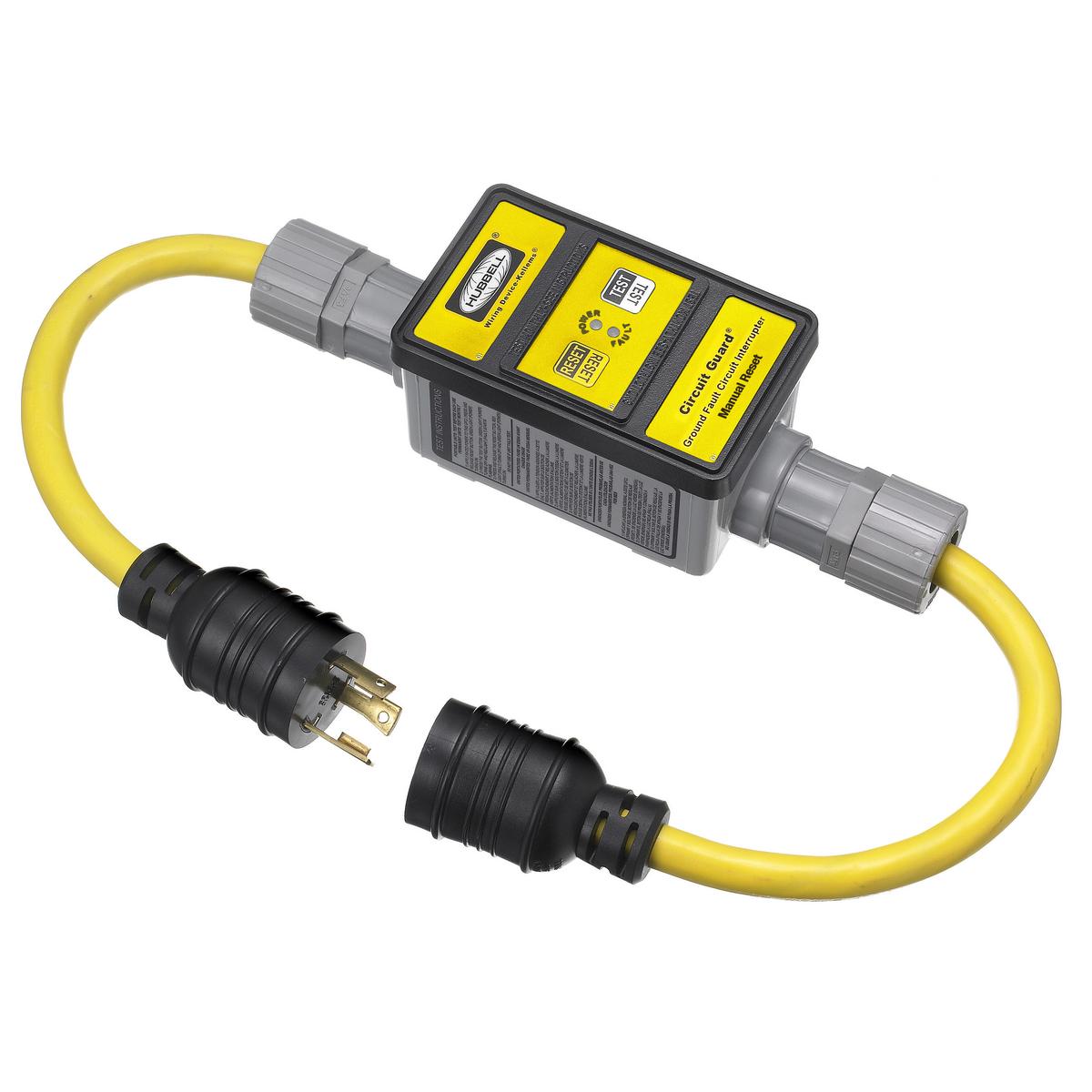 Hubbell Wiring Device-Kellems GFPILST30250LKA GFI In-Line Cord Sets