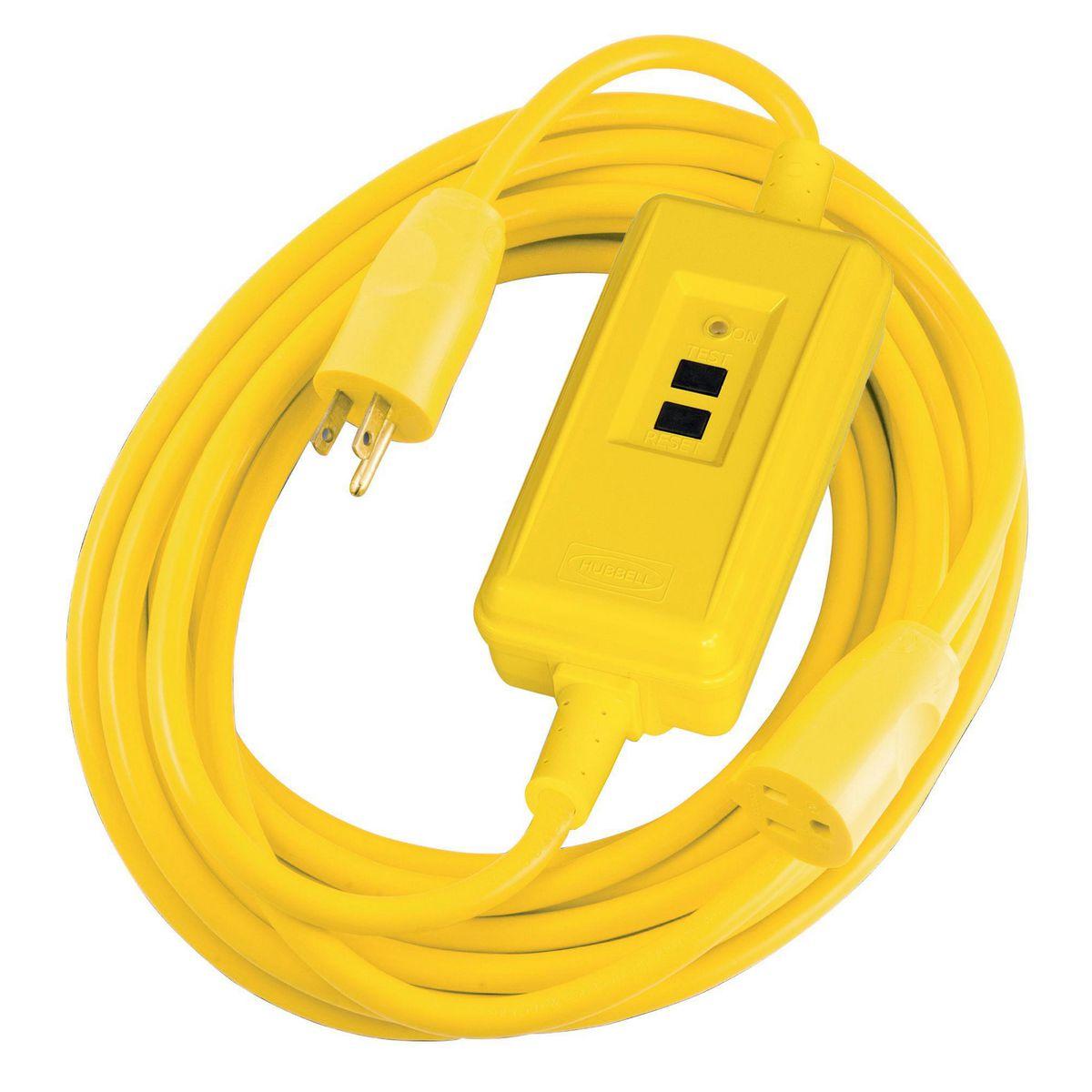 Hubbell Wiring Device-Kellems GFPST25C15A GFI In-Line Cord Sets