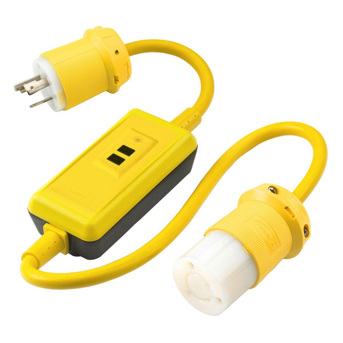 Hubbell Wiring Device-Kellems GFPST3C15MTL GFI In-Line Cord Sets
